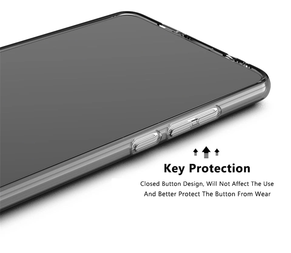 Transparent Phone Cases For OPPO Oneplus 11 10 7 6T 8 9 Pro Shockproof Silicone TPU Case For Oneplus 7T 6 Pro Soft Back Cover