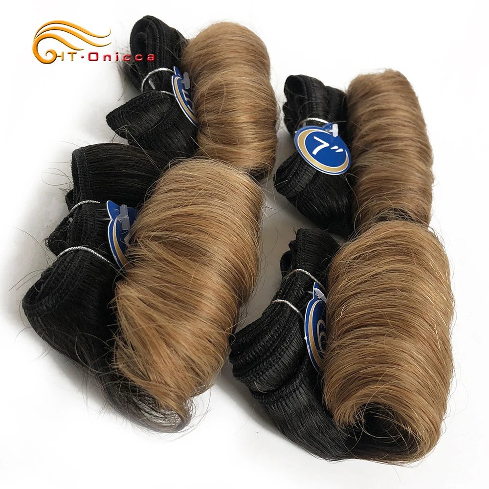 Brazilian Curly Hair Weave Bundles 100% Human Hair 4 Bundles Afro 1B 30 Burgundy Bundles Hair Extension 5 5 6 7 Inches Remy Hair