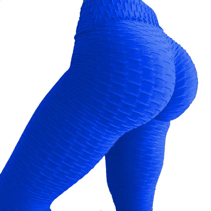 Yoga Pants Pink Jacquard Leggings Women Seamless High Waist Fitness Workout Pants Outdoor Sports Trousers Streetwear Bottom