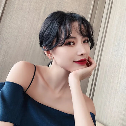 Fashion crystal star long earrings for women with earrings for friends gift trendy Earrings exaggerated Earrings