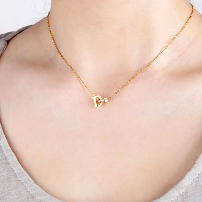 Classic Stainless Steel Necklace for women Designer Jewelry Luxury Necklace Women Necklace+Earrings T006