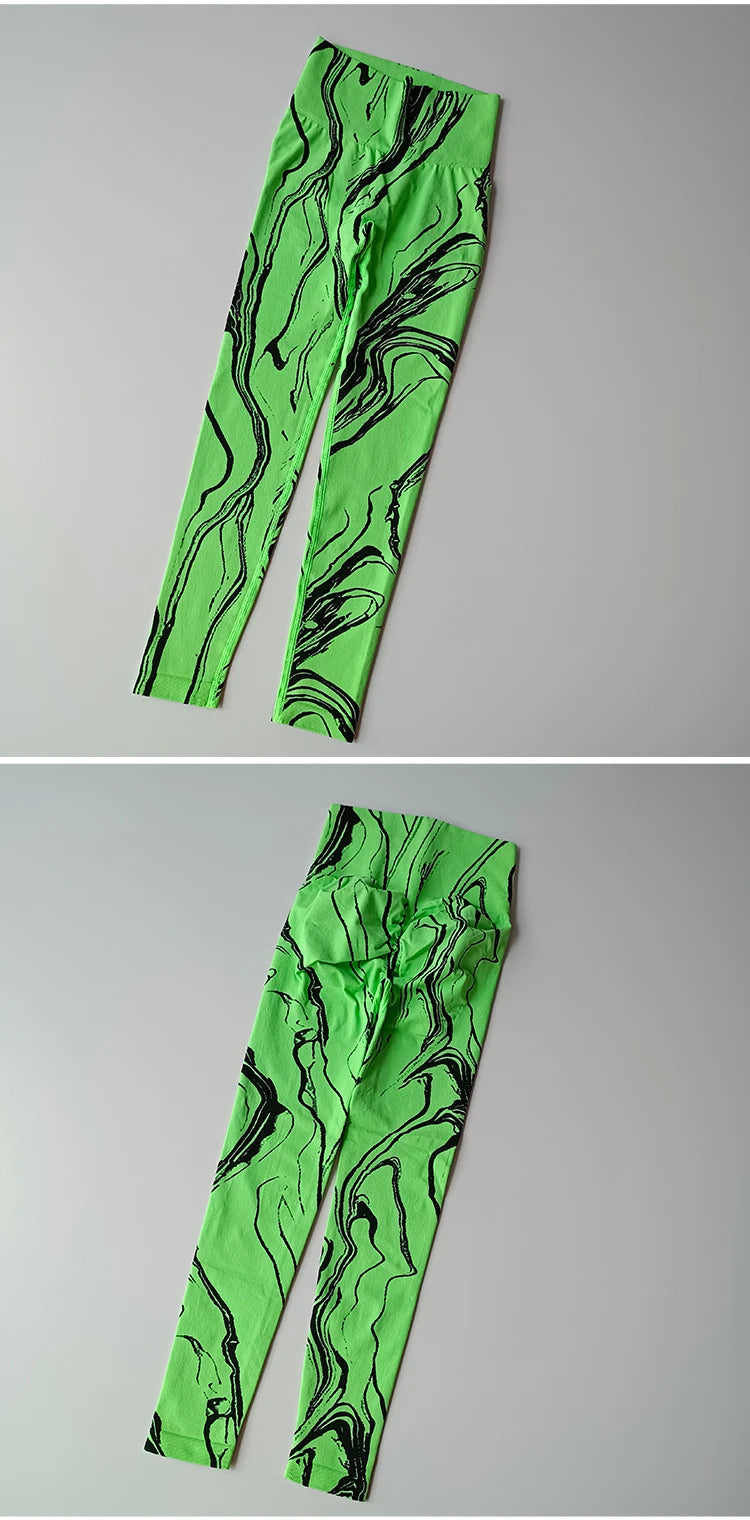 Women High Waist Yoga Pants Leggings Sport  Tights Outfits Gym Fitness Sports Running Sportswear Breathable Quick Dry Pants