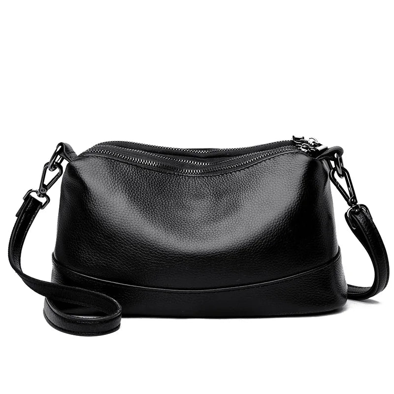 New Fashion Women Genuine Leather Handbags Women's bags Designer Female Shoulder Bags Luxury Brand Cowhide Ladies Messenger Bag