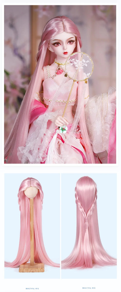 Wig for 1/3 BJD Smooth hair AI MSD SD Kit Toy Gift suit 60cm doll