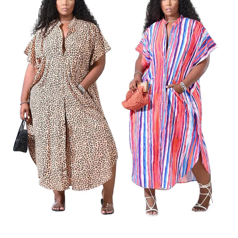 Fashion Evening Party Club Dress For Women Short Sleeve Irregular Ruffle Robe Dinner Dress Female African Clothing White Vestido