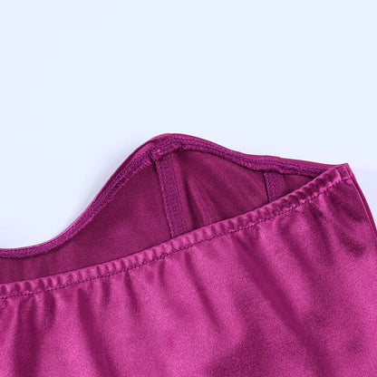 Sexy Women Tube Tops Solid Sleeveless Slim Skinny Corset Cropped Top 2025 Summer Casual Elegant Female Strapless Vest