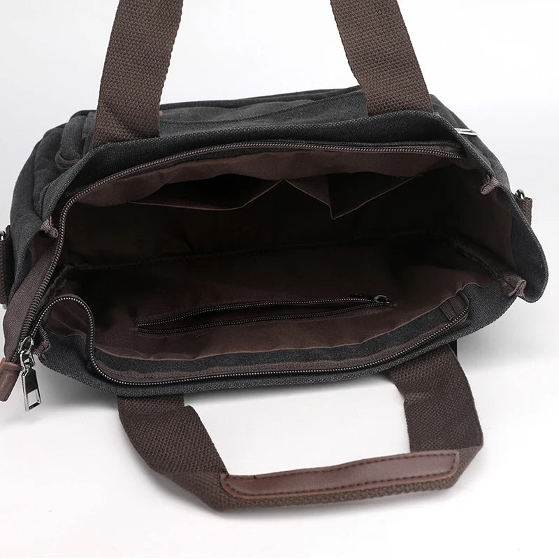 2024 Women Bag New Fashion Messenger Bag Women Shoulder Bag Canvas Handbag Purse Large Capacity Fashion Female Tote Shopping Bag