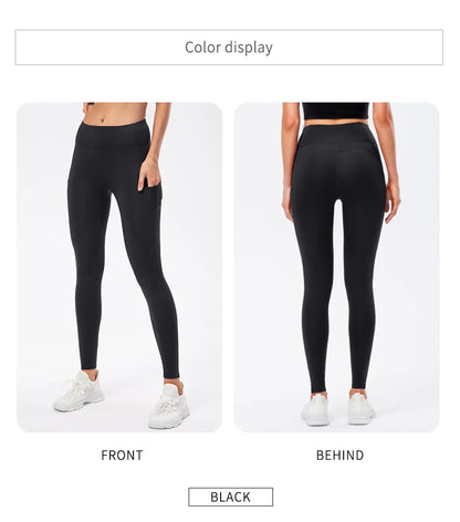 Yoga Pants Women Warm Leggings for Fitness Fleece Warm Winter Stretchy Running Tights Leggings Gym Sport Yoga Leggings