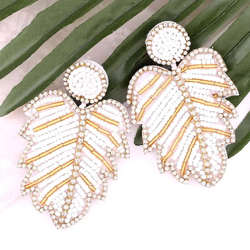 New Earrings Tassel Drop Earring Jewelry Earrings For Women Crystal Earrings Crown Dangle Earrings Long Earrings Boho Earings