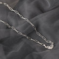 925 Sterling Silver Gold Necklace For Women High Quality Sterling-silver-jewelry  Chain Necklace