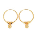 Ball Earrings for Women Girls Bead Round Ethiopian Africa Arabia Middle East Jewelry  Gift