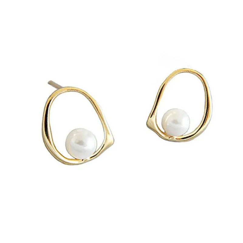 925 Sterling Silver Earrings For Women Trendy Simple Shinning Earring Jewelry Prevent Allergy Party Christmas Accessories