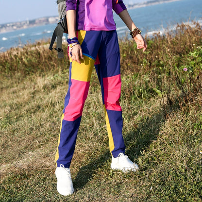 Contrast Color Fit Slimming Sweat-Absorbing Sports on Foot Outdoor