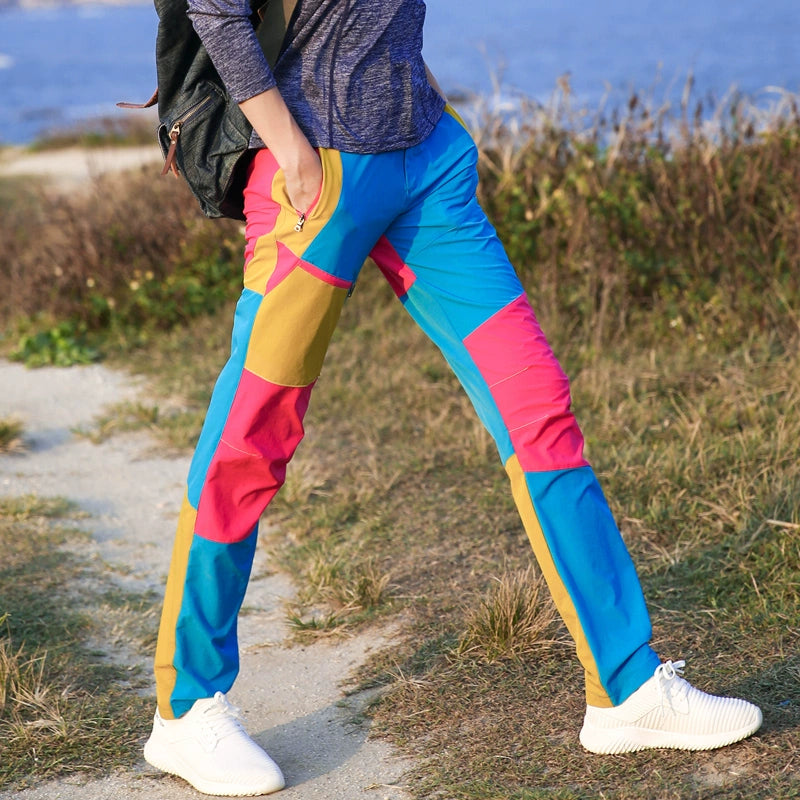 Contrast Color Fit Slimming Sweat-Absorbing Sports on Foot Outdoor