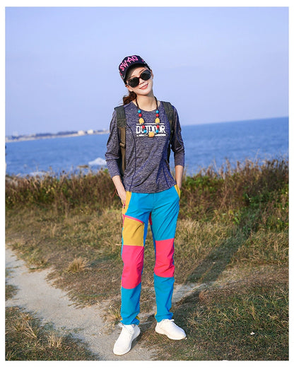 Contrast Color Fit Slimming Sweat-Absorbing Sports on Foot Outdoor