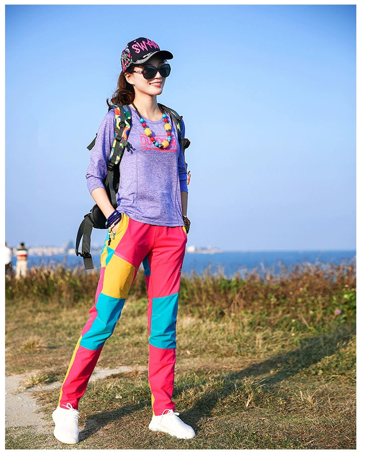 Contrast Color Fit Slimming Sweat-Absorbing Sports on Foot Outdoor