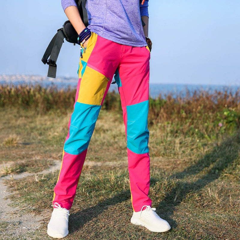 Contrast Color Fit Slimming Sweat-Absorbing Sports on Foot Outdoor