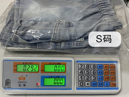 Denim Skirt Women Short Jeans Y2k Cargo Skirt Hip Wrap Elegant Splice Skirts Casual Pocket Button Streetwear Sexy Summer 2024