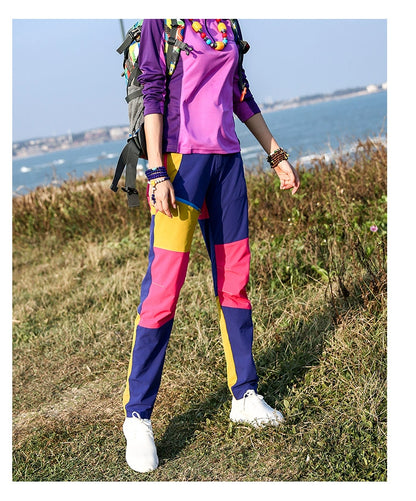 Contrast Color Fit Slimming Sweat-Absorbing Sports on Foot Outdoor