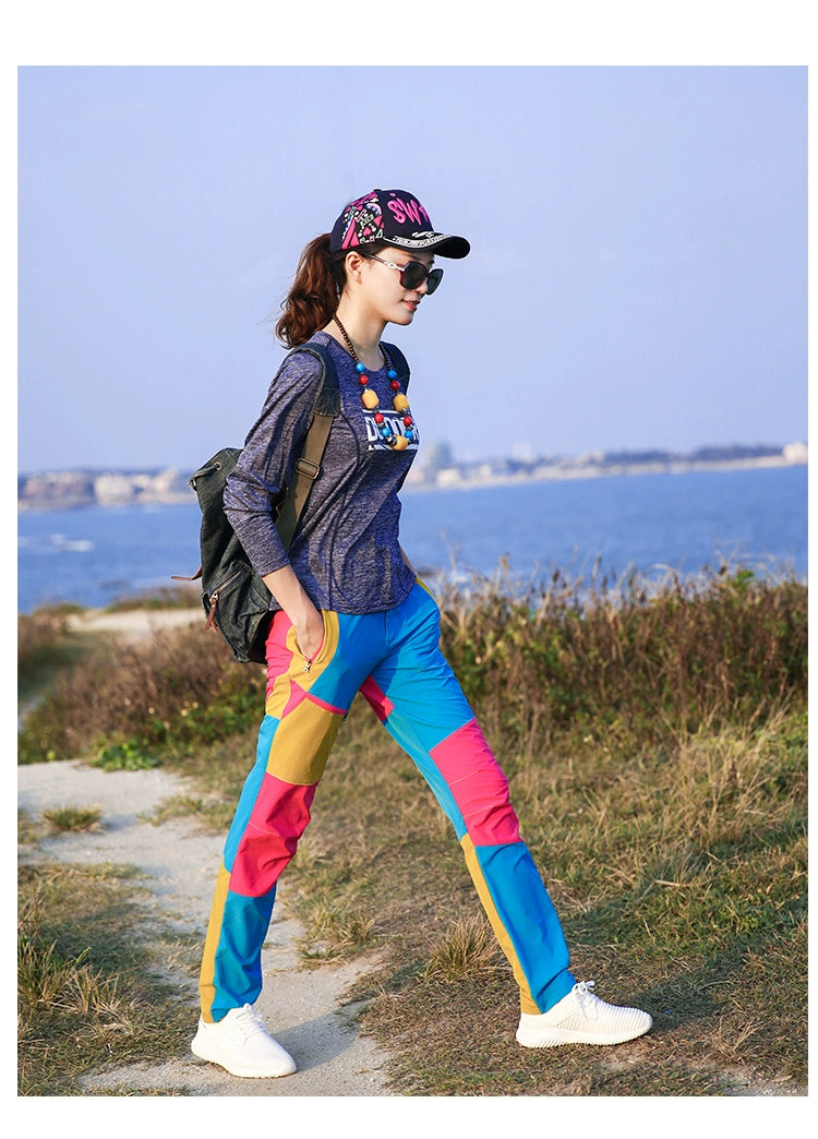 Contrast Color Fit Slimming Sweat-Absorbing Sports on Foot Outdoor