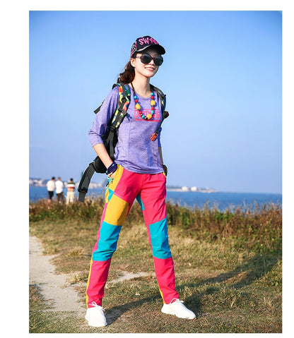 Contrast Color Fit Slimming Sweat-Absorbing Sports on Foot Outdoor