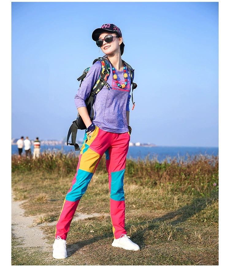 Contrast Color Fit Slimming Sweat-Absorbing Sports on Foot Outdoor