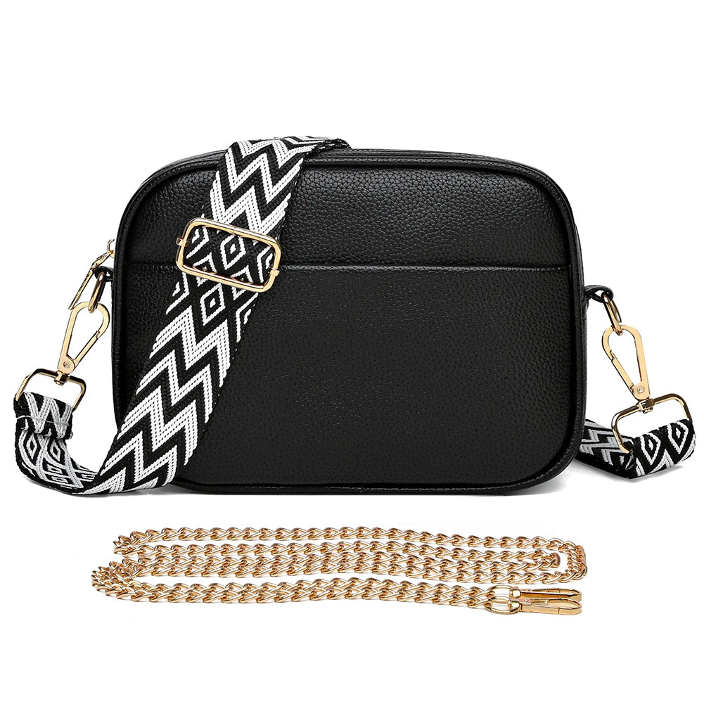 Women Travel Tote Bags PU Leather Underarm Bags Fashion Simple Solid Color Portable Adjustable Strap Female Handbags