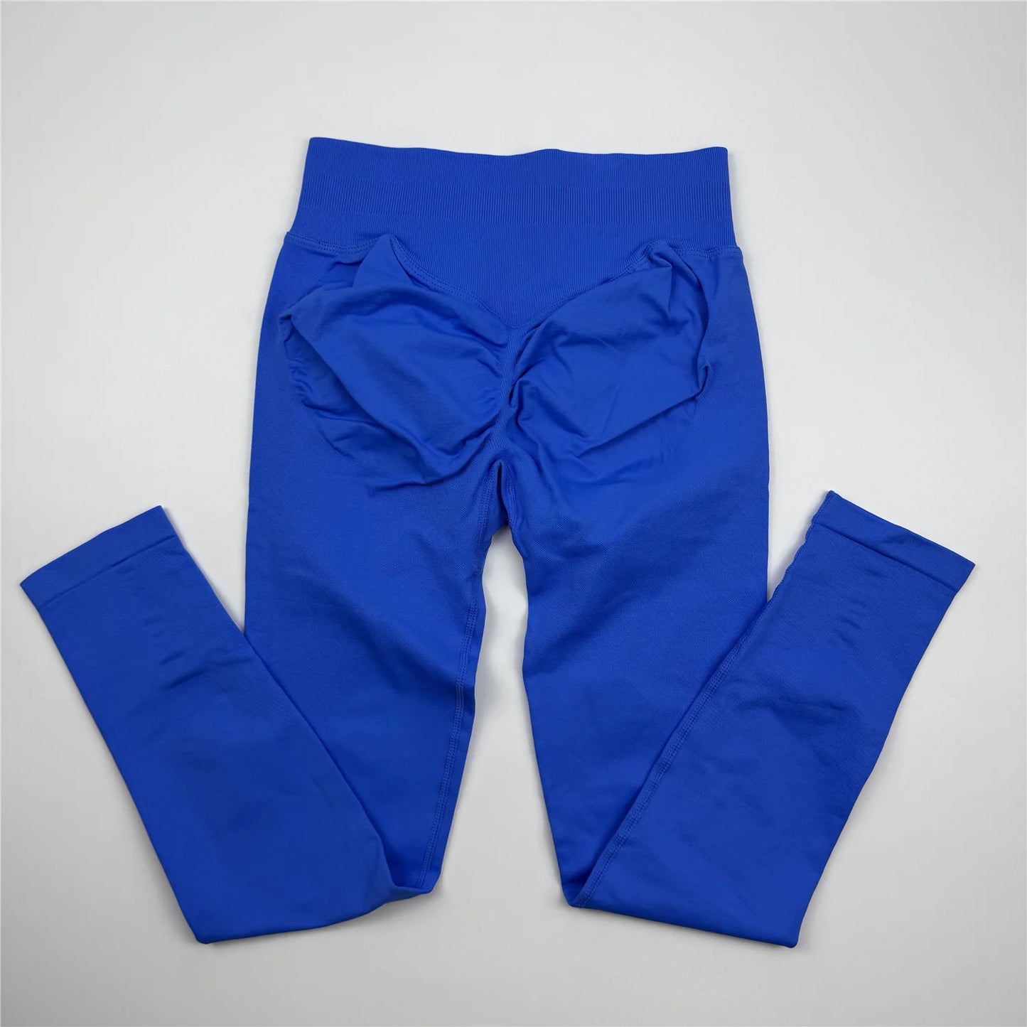 Woman Low Yoga Pants Tummy Control Squat Proof Gym Fitness Workout Scrunch Butt Tights Seamless Sports Leggings