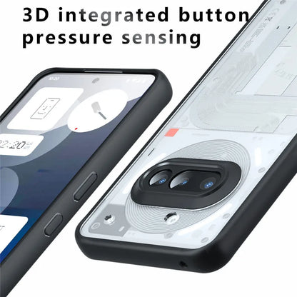 For Nothing Phone 3a Case Nothing Phone 3a Pro Cover Soft TPU Frame PC Bumper Protective Phone Cases On Nothing Phone (3a) Funda