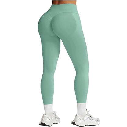 Women Gym Yoga Training Pants Three Leg High Waist Peach Hip Tight Nine Leg Pants Elastic Sports Pants With logo