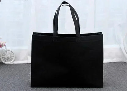 Women Foldable Shopping Bag Reusable Eco Large Handbag Fabric Non-woven Shoulder Bags Tote Grocery Tote Bags Pouch