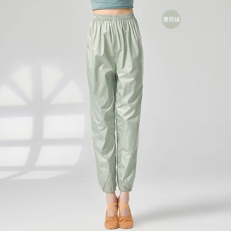 Ballet Pants Woman Yoga Leggings Fitness Yoga Pants Girls Sport Pants Dance Pants Nylon Dance Warm Up Fitness Pants Women