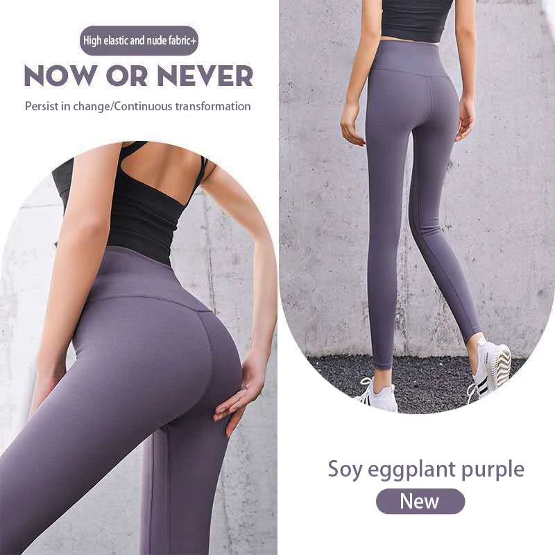 2025 New Yoga Pants Sport Leggings Women Tights Gym Push Up Leggings Fitness Jogging Pants Pantalones Deportivos Para Mujer
