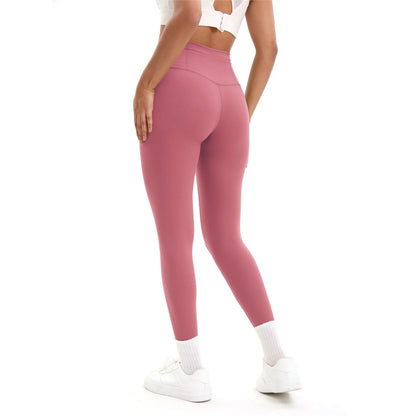 Solid Color Seamless Yoga Pants High Waist Fitness Sport Legging Women Stretchy Gym Workout Tights Running Pants