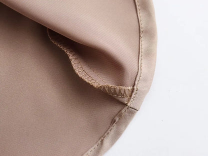 Satin Skirt Woman High Waist Elegant Long Skirts For Women Fashion Summer Midi Skirt Office Women's Skirts