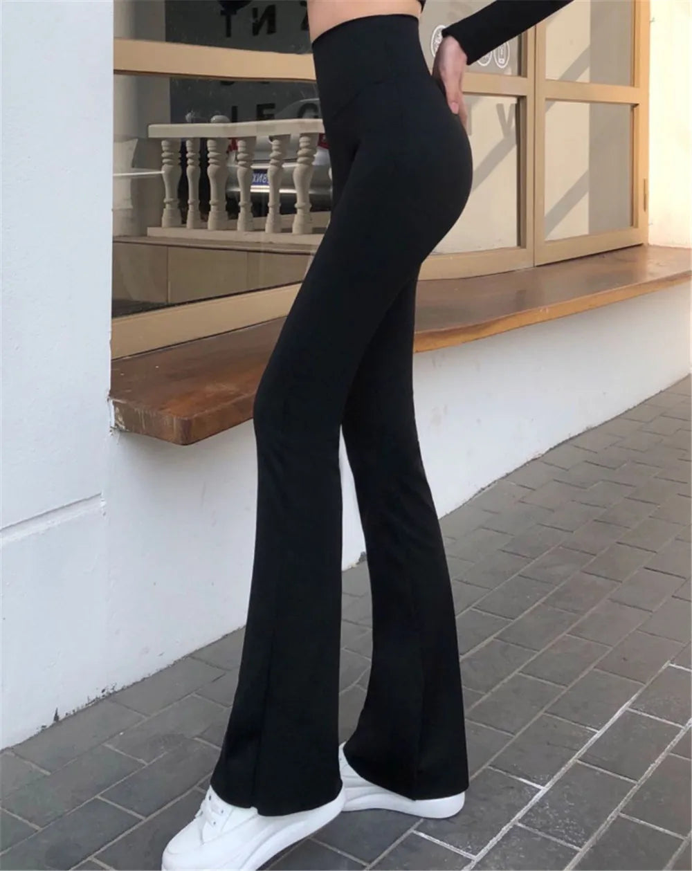 Women's  Flared leg Yoga Leggings Pants for Women High Waisted Buttery Soft Bootcut Leggings Yoga Work Casual