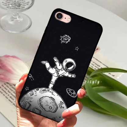 For iPhone 6S 6 Case Silicone Soft Back Phone Cover For iPhone 7 7Plus 6 6S Plus Silicon Cases For iPhone 8 8 Plus Fundas Bumper
