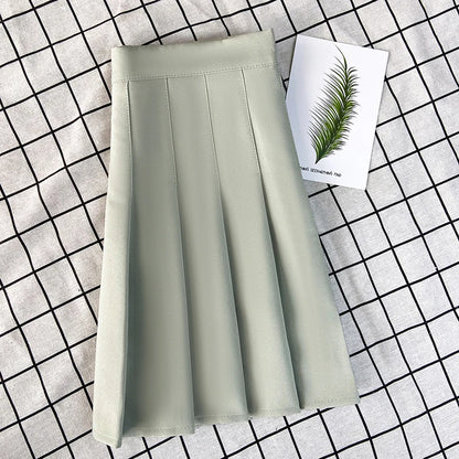 Women's Skirt Fashion Summer  High Waist Black a Line Mini Pleated Short  Skirts for School Girls Korean Style Ladies  Clothing