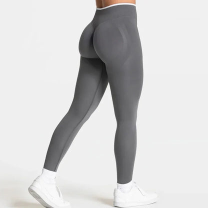 New Seamless Yoga Legging for Women Scrunch Butt Lifting Gym Legging Workout Yoga Pants Low Ribbed Waistband Sports Tights