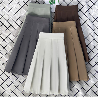 Women's Skirt Fashion Summer  High Waist Black a Line Mini Pleated Short  Skirts for School Girls Korean Style Ladies  Clothing