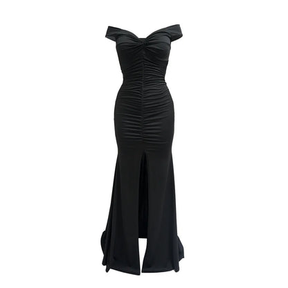 Women Long Dresses Sexy Backless Bodycon Evening Dresses Nightclub Maxi Dress Cocktail Birthday Party Welcome Prom Dress XSY039