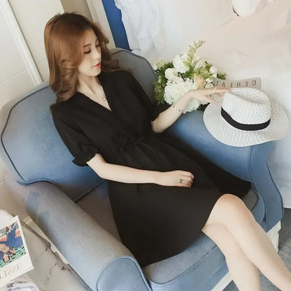 Woman Dress White Dresses for Women Chiffon Satin Soft Silk Ruffle Clothing New Features of Clothes Curvy Cheap Casual X Retro G