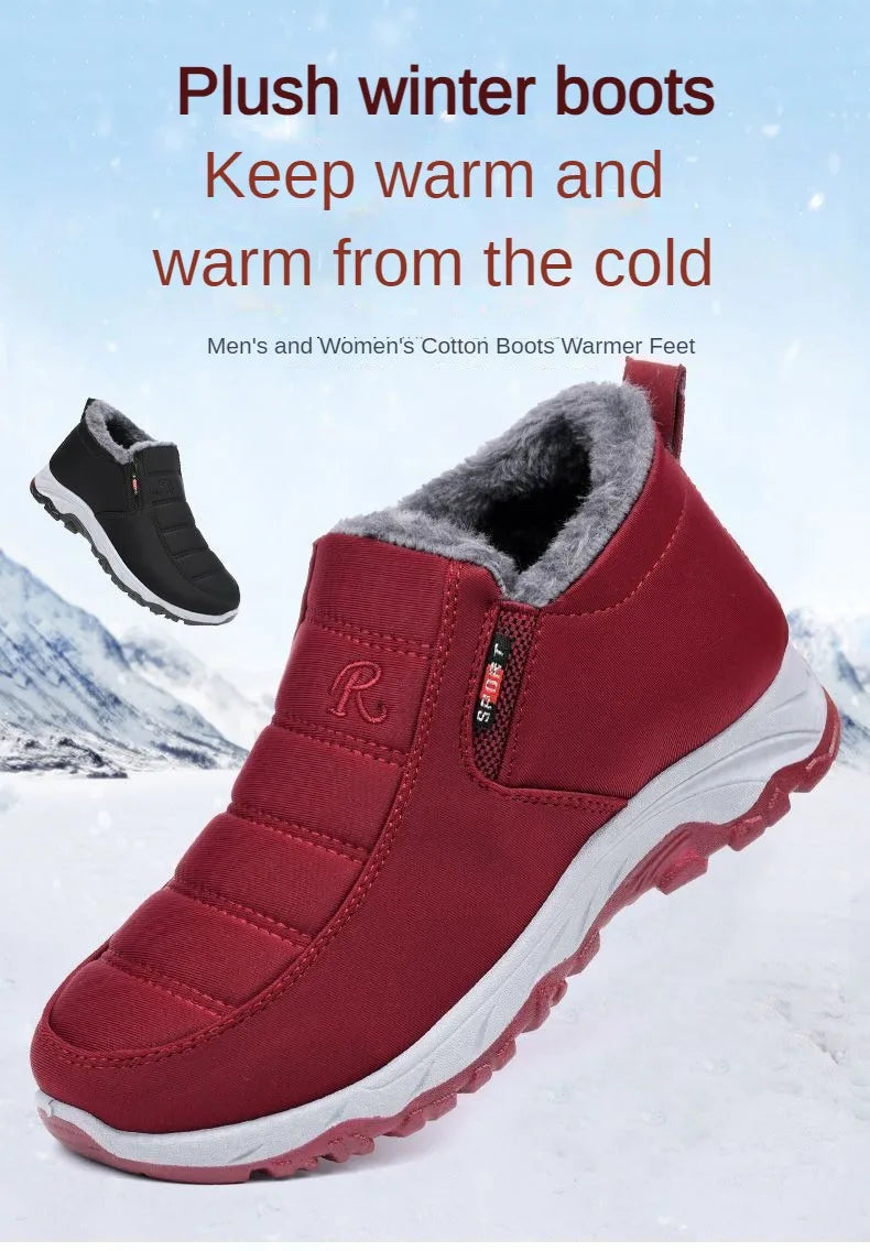 Women's Shoes Autumn Winter Casual Cotton Chunky Sole Warm Anti-Slip Affordable Free Shipping