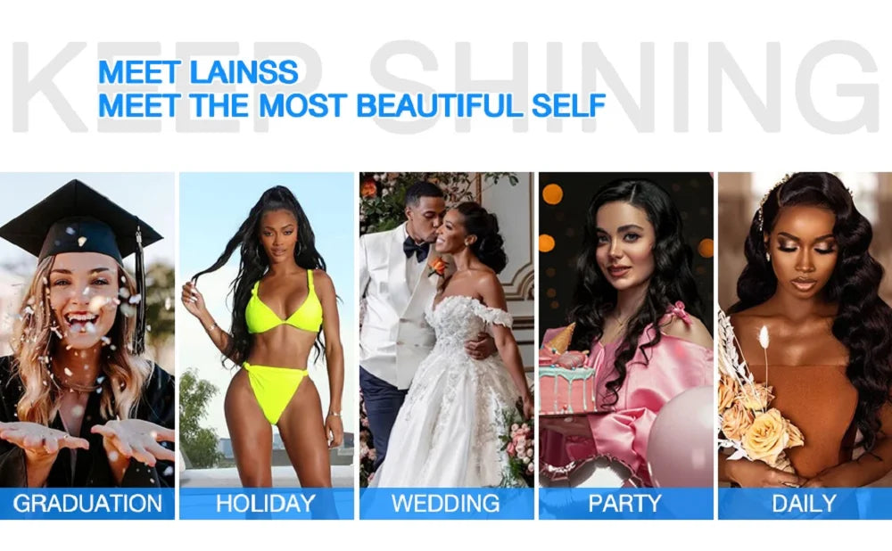 Glueless Wigs Human Hair For Women Kinky Straight Human Hair Wigs Pre Plucked Easy To Wear And Go 4x4 Lace Front Wig Nautural