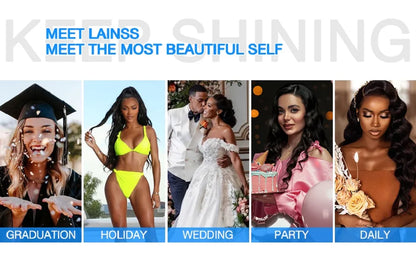 Glueless Wigs Human Hair For Women Kinky Straight Human Hair Wigs Pre Plucked Easy To Wear And Go 4x4 Lace Front Wig Nautural