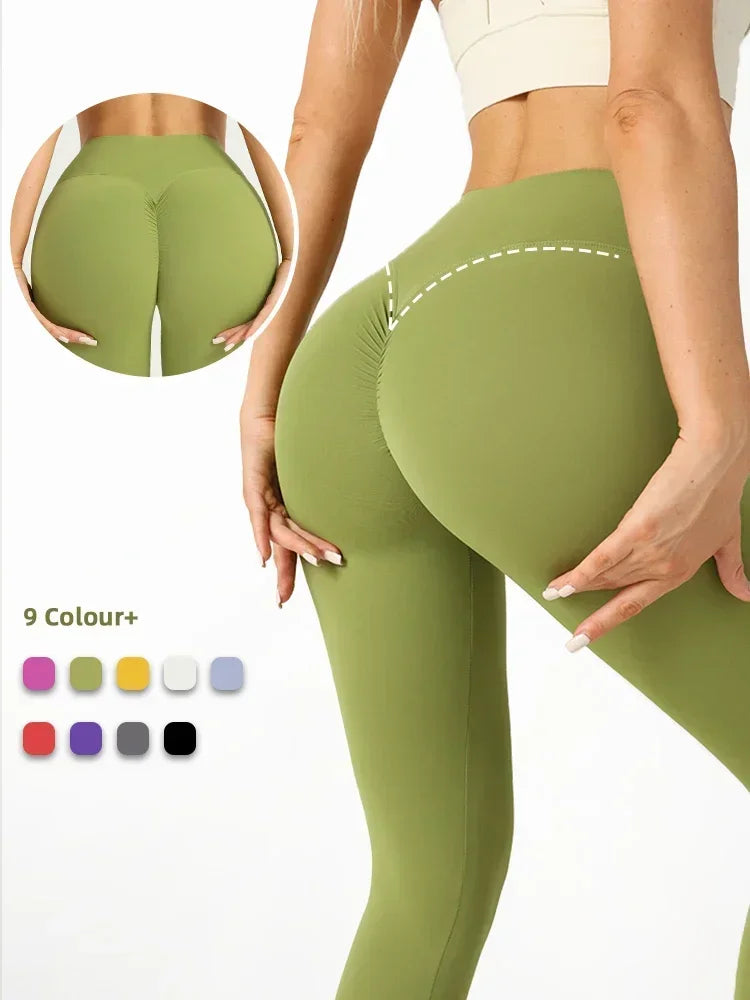 High Waist Yoga Leggings Women Fitness Leggings Running Cycling Pants Breathable Sports Leggings Summer Workout Gym Clothing👖👍