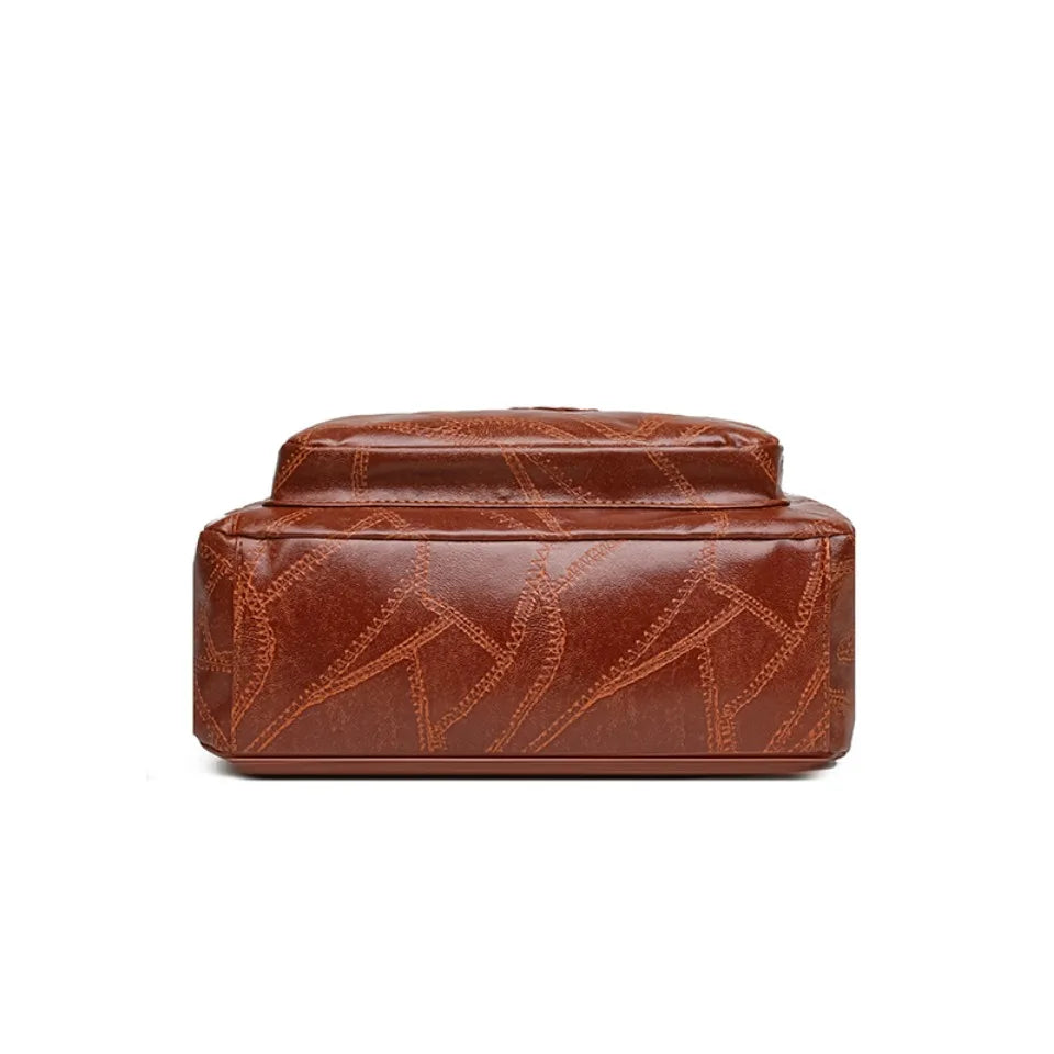 Light Women's Bags for Mom Multi-pocket Design Ladies Crossbody Shoulder Bags Vintage Pu Leather Purses and Handbags Sac A Main