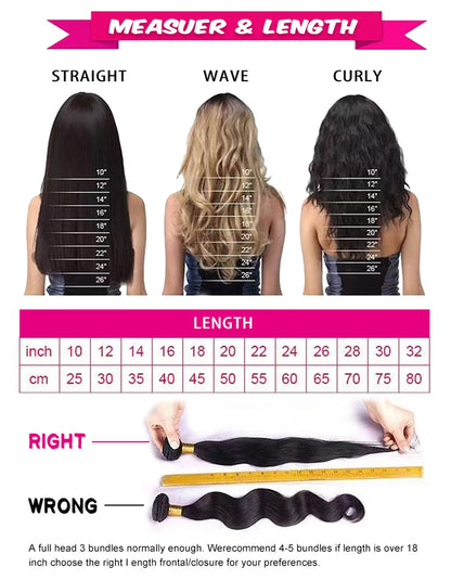 Curly Hair Bundles Brazilian Human Hair Weave 6 Bundles With Lace Closure Colored 1B/27/30/33/99J Short Hair Extension For Women