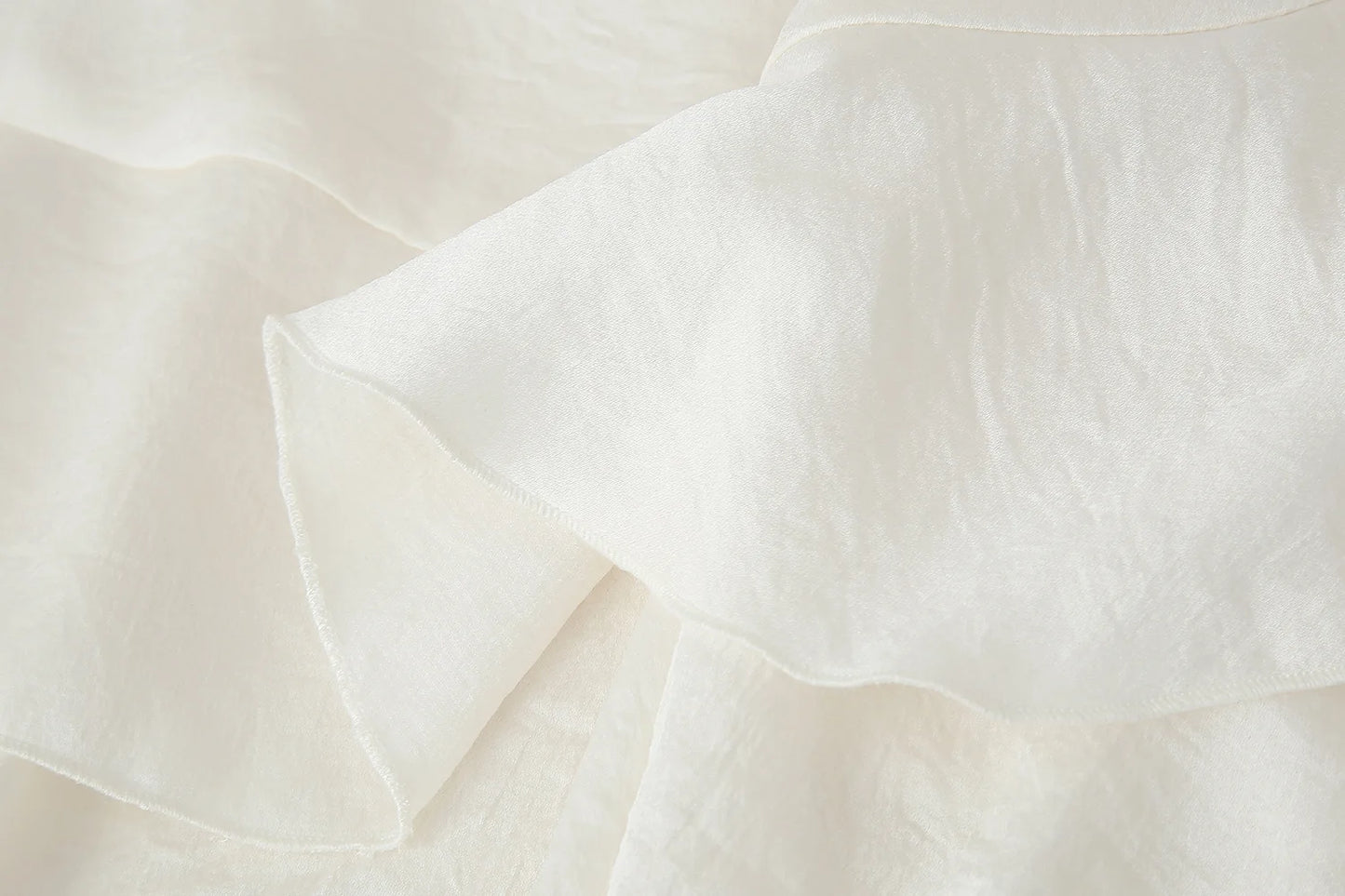 Woman 2025 Tops Ruffle Long Sleeve Top Elegant Womens Blouses Cropped Plain Shirts Beautiful Women's Blouses Vestidos Boho Dress