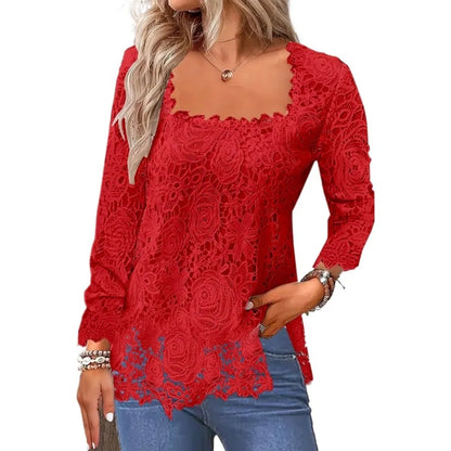 Tops Tees T-Shirts Fashion Clothes Vintage Shirts for Women Clothing Streetwear Lace Harajuku Casual Elegant Summer Spring